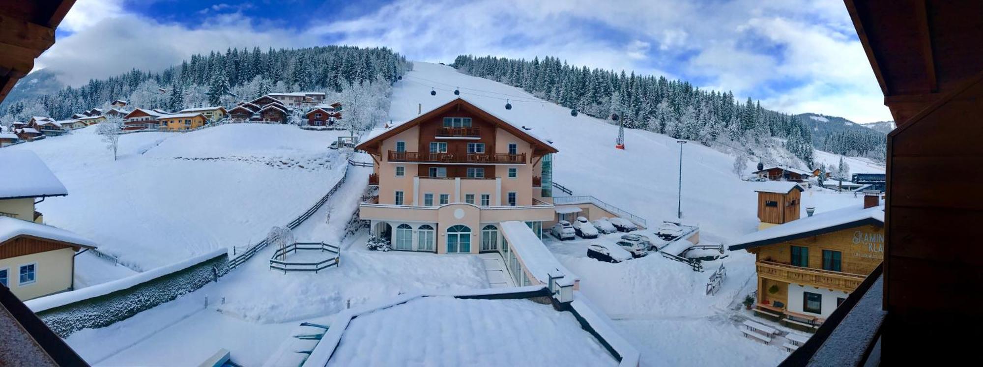 Hotel Vierjahreszeiten Φλαχάου Εξωτερικό φωτογραφία