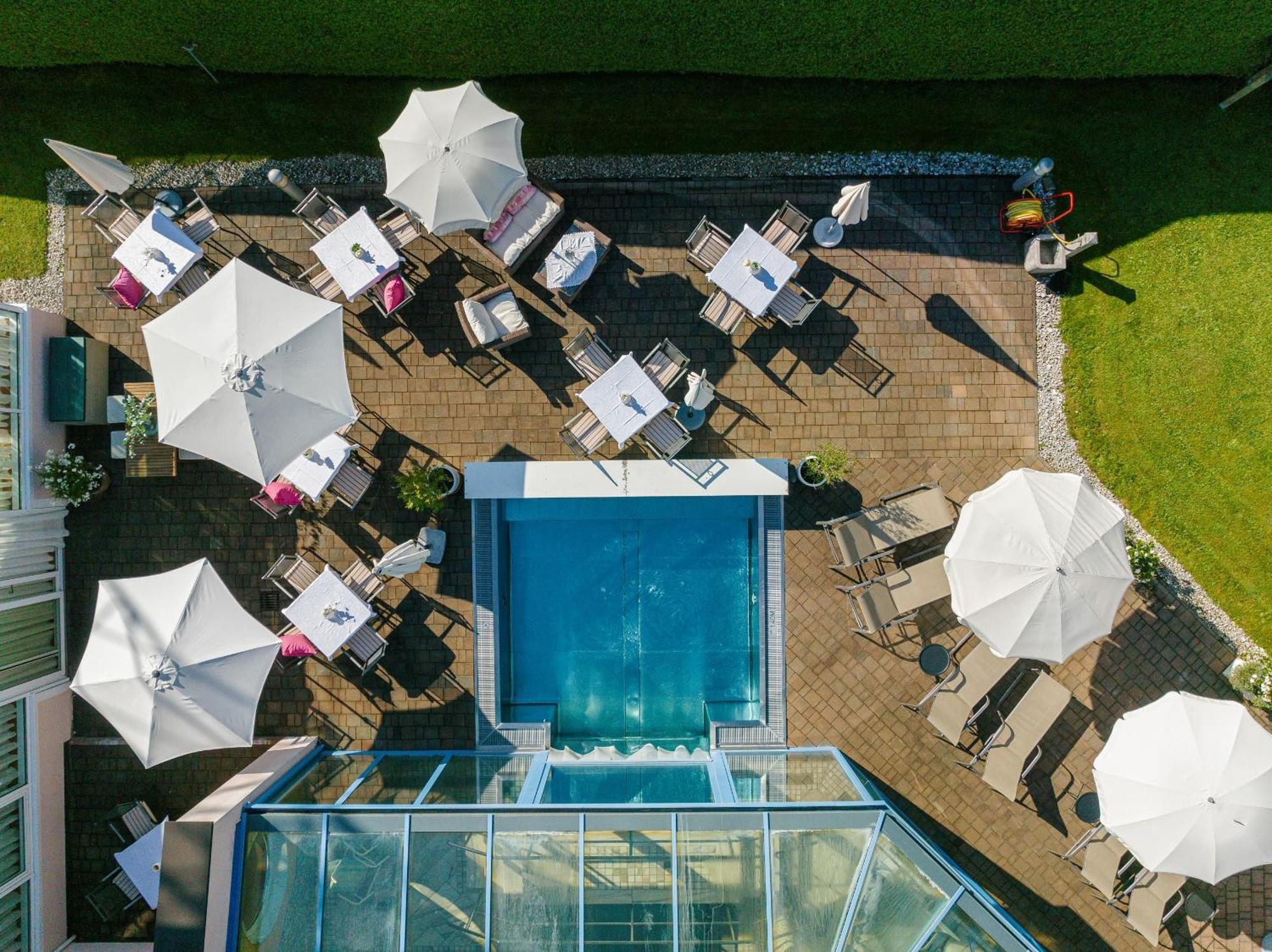 Hotel Vierjahreszeiten Φλαχάου Εξωτερικό φωτογραφία